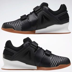 Reebok Legacy Lifter Flexweave unisex Shoes black white gum sole men’s 7.5 9